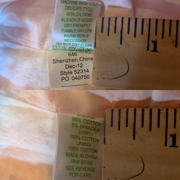 SOLD Lily Pulitzer strapless dress - Picture 8 of 8